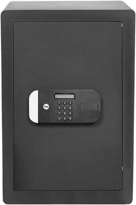 Yale Maximum Security Fingerprint Professional Safe, Dark Grey, 520 x 350 x 360mm