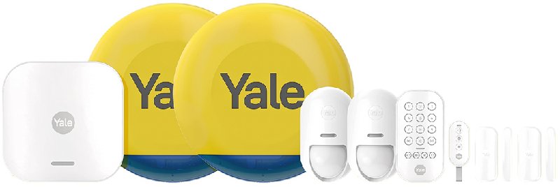 Yale Smart Alarm Premium Kit with 9 Components Including Hub, Keypad, Sensors and Sirens