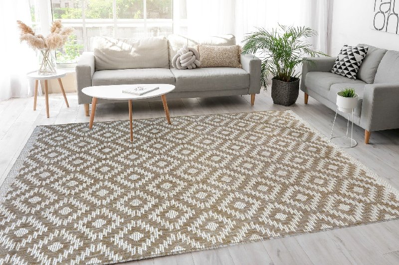 Homemaker Genesis Natural Indoor Outdoor Rug - 160 x 230 cm