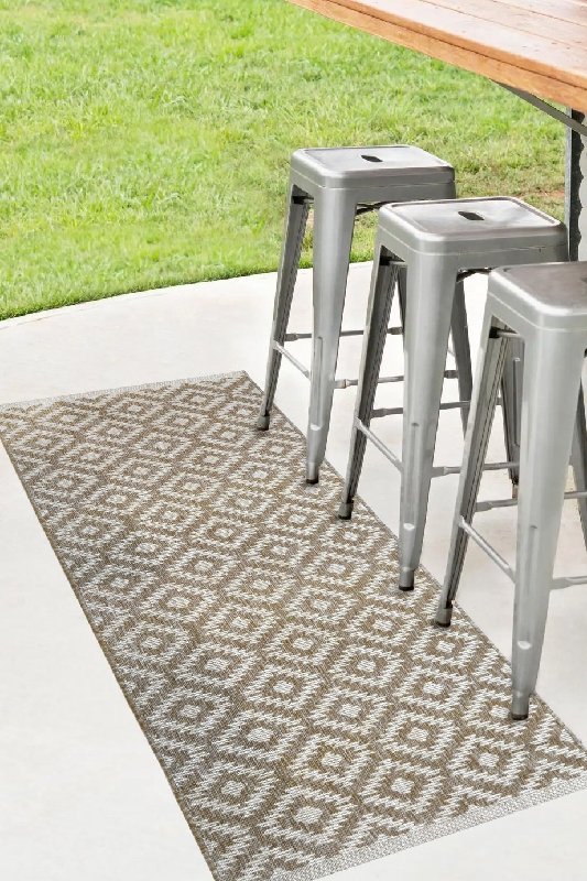 Genesis Natural Indoor Outdoor Rug Runner, 200cm x 67cm