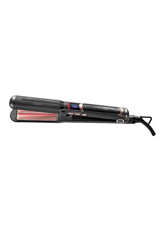 Bellissima Italia 11866 Infrared Hair Straightener - Black, 30mm Plates