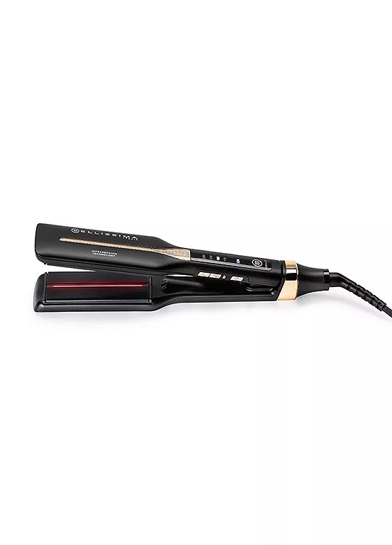 Bellissima Italia Absolute Hair Straightener with 4XL Plates and Infrared Ion Technology