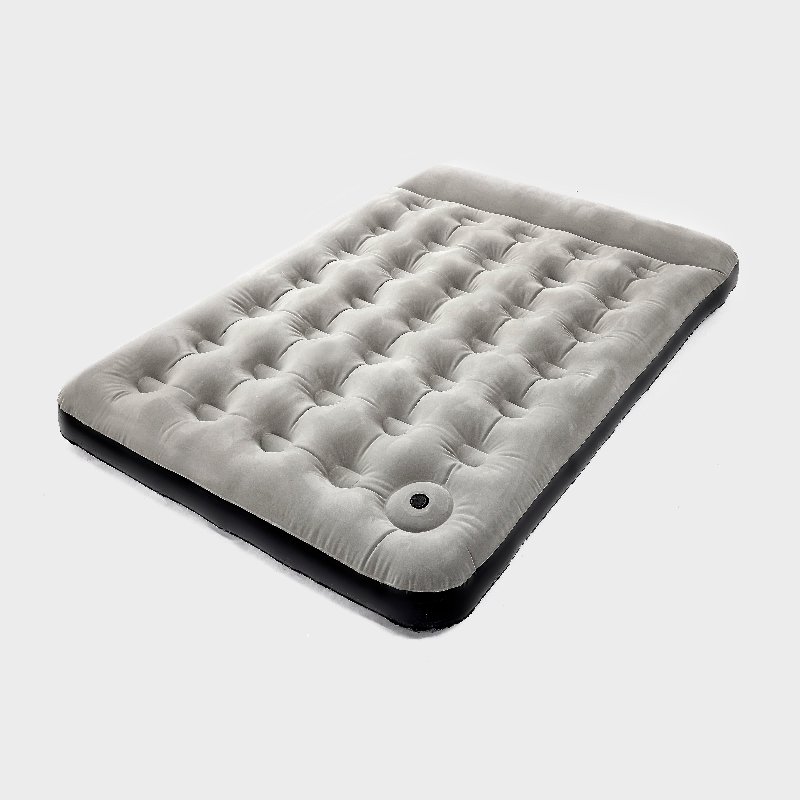 Hi-Gear Deluxe Double Airbed - Black