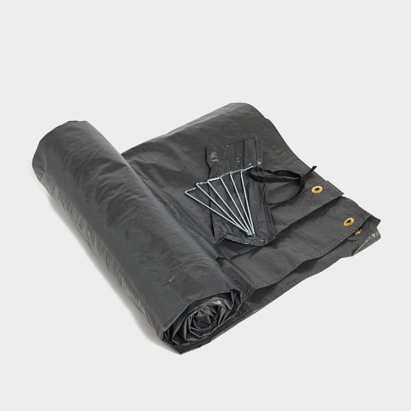 Hi-Gear Hampton 4 Tent Footprint Protector - Black