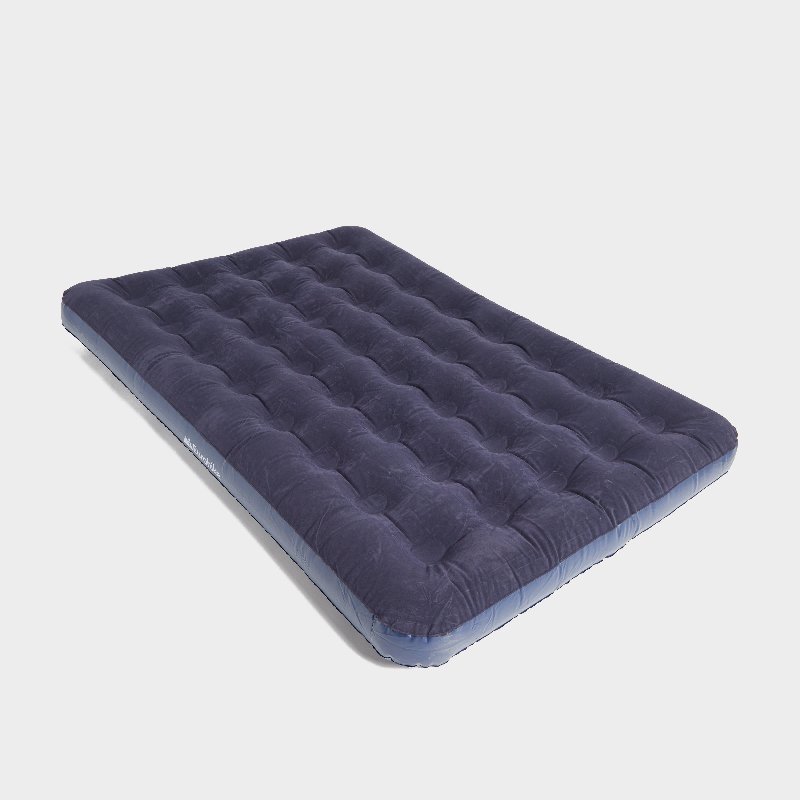 Eurohike Flocked Double Airbed - Navy