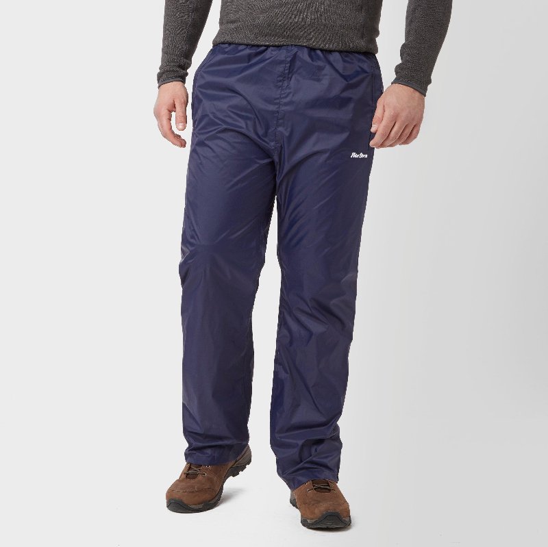 Peter Storm Men's Waterproof Packable Trousers, Navy