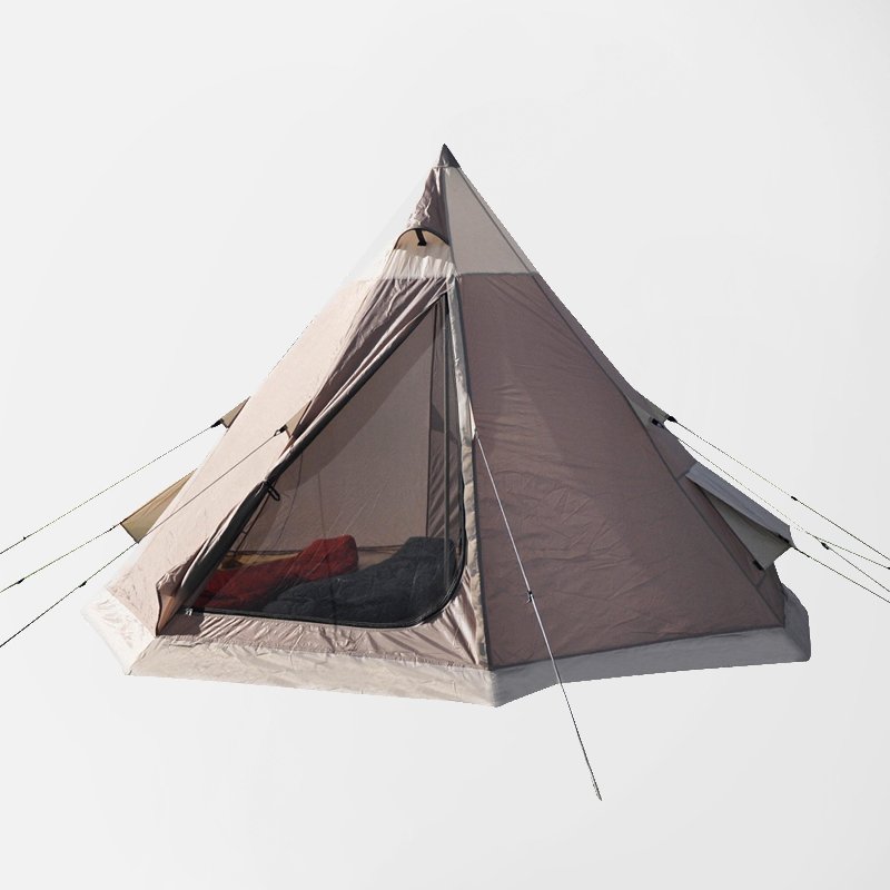 Eurohike Teepee 4-Person Tent - Green