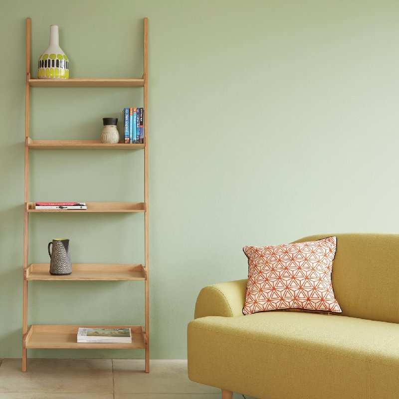 Habitat Jessie Tall Shelving Unit in Oak with 5 Fixed Shelves