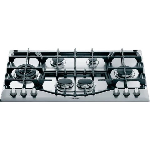 Hotpoint PHC 961 TS/IX/H Stainless Steel 6 Zone Gas Hob