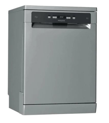 Hotpoint HFC 3C26 WC X UK Silver Freestanding Dishwasher with 14 Place Settings