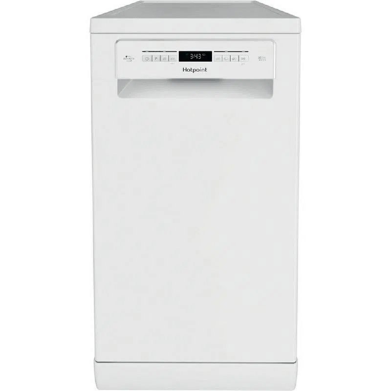 Hotpoint HSFO 3T223 W UK N Slimline Dishwasher - White, 10 Place Settings, E Energy Rating