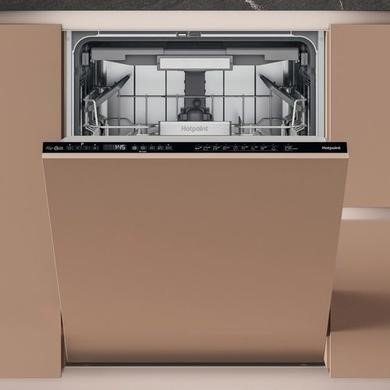 Hotpoint Maxi Space Integrated Dishwasher - H7I HP42 L UK Model, 15 Place Settings, Black Control Panel