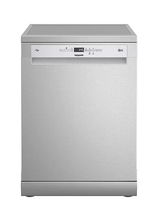 Hotpoint H7F HP43 X UK Freestanding Dishwasher in Stainless Steel, 15 Place Settings