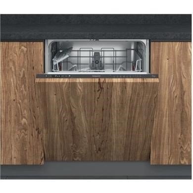 Hotpoint H2I HKD526 UK Fully Integrated Dishwasher with Rapid Wash Black Control Panel