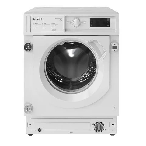 Hotpoint BI WMHG 81485 UK Integrated 8kg Washing Machine with 1400 RPM Spin