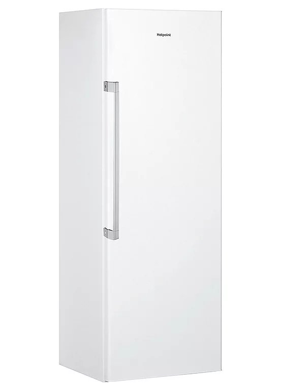 Hotpoint SH8 A2Q WRD UK White Tall Larder Fridge with Auto Defrost, 366L Capacity
