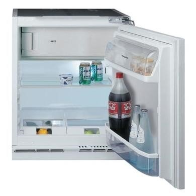 Hotpoint HBUF011.UK Integrated Under Counter Fridge with Freezer Box, 108L Capacity, White