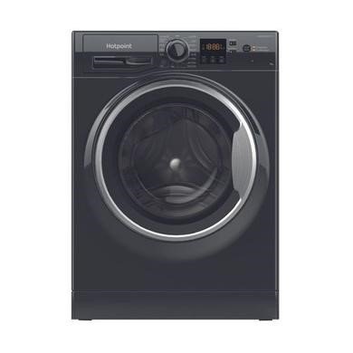 Hotpoint AntiStain NSWM7469BSUK 7kg 1400rpm Freestanding Washing Machine in Black