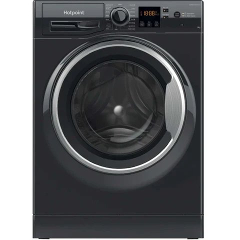 Hotpoint NSWF 946 BS UK 9kg Washing Machine - Black - 1400 RPM - A Energy Rating