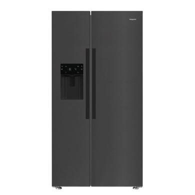 Hotpoint HPG2 6574W XBR5UK Stainless Steel American Fridge Freezer - 571L Capacity