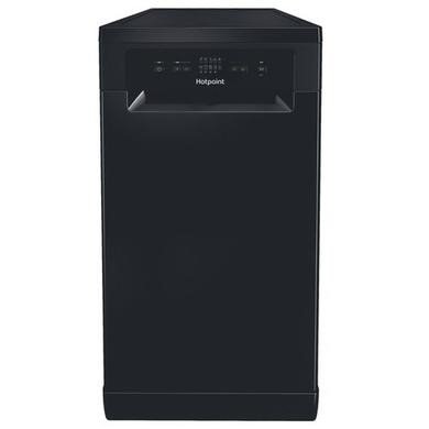 Hotpoint HP2FE10CS90BUK Black Slimline Dishwasher, 10 Place Settings, 45cm Width