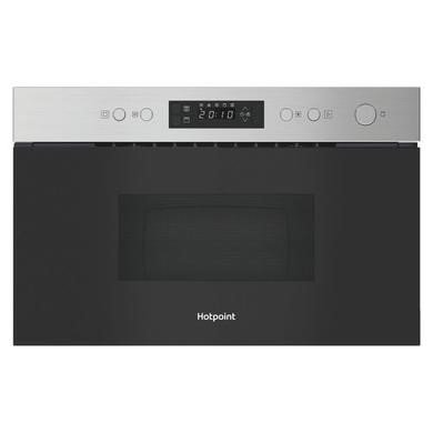 Hotpoint HPM K12C XUK Stainless Steel Built-in Microwave and Grill, 22L, 750W