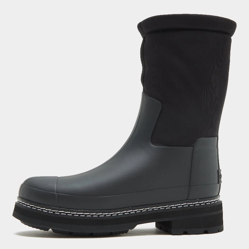 Hunter Women's Refined Stitch Insulated Wellington Boots - Black