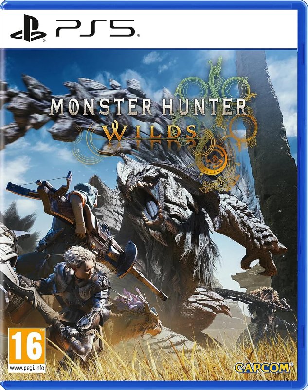 Monster Hunter Wilds PlayStation 5 Physical Game (PEGI 16)