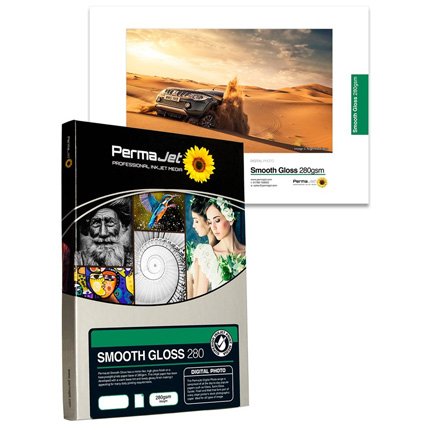 PermaJet Smooth Pearl 280 A2 Printing Paper - 25 Sheets, 280gsm
