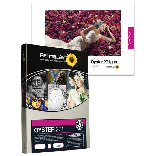 PermaJet 271 Oyster Photo Paper, 271gsm, 6x4 Inches, 1000 Sheets