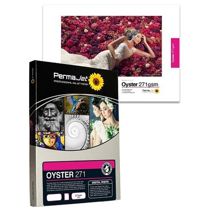 PermaJet 271 Oyster A4 Photo Paper, 271gsm, Pearl Finish, 250 Sheets