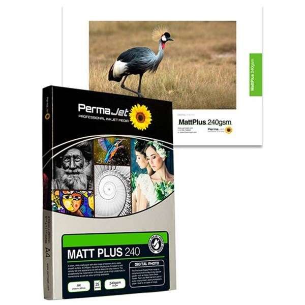 PermaJet Matt Plus 240gsm A3 Inkjet Paper, 500 Sheet Pack