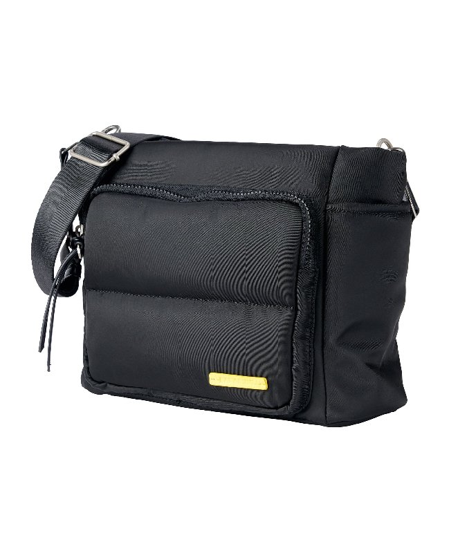 Bababing Joey Cross Body Changing Bag with Stroller Clips - Black