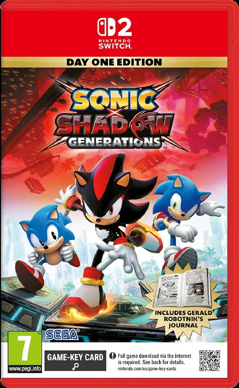 Sonic x Shadow Generations - Day One Edition for Nintendo Switch 2