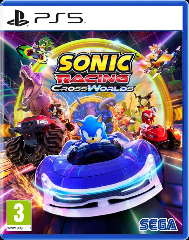 Sonic Racing: CrossWorlds PlayStation 5 Physical Game