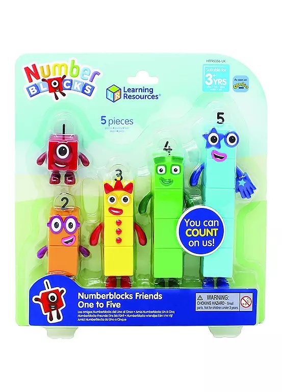 Numberblocks Friends One to Five Collectable Figures Set