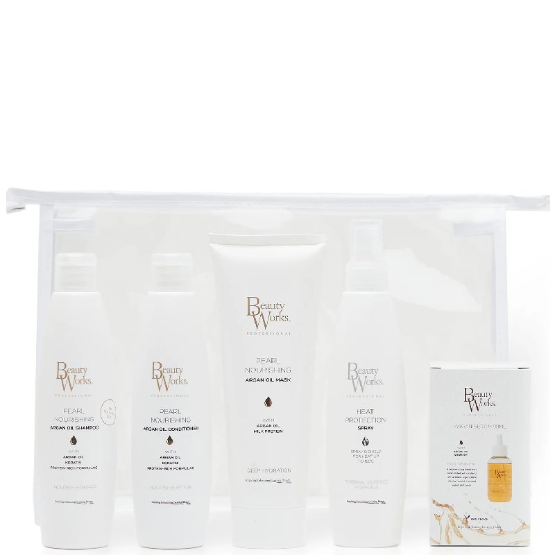 Beauty Works Argan Oil Moisture Repair Gift Set - Sulfate Free 250ml