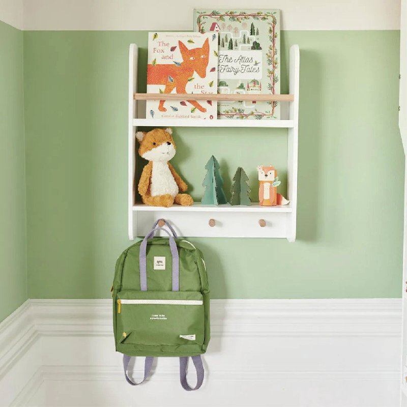 Great Little Trading Company Display Wall Shelf in White