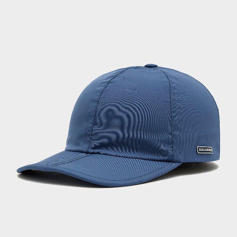 Sealskinz Salle Waterproof All Weather Men's Fold Cap - Blue