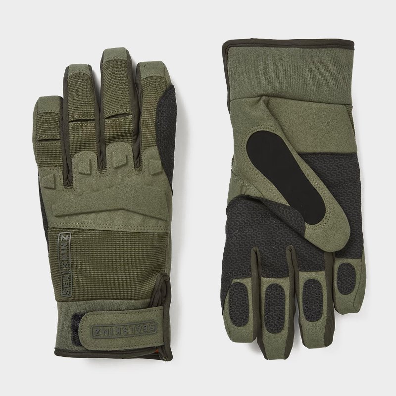 Sealskinz Unisex Sutton Waterproof MTB Glove, Dark Green