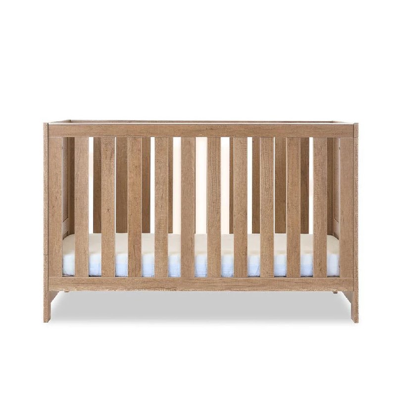 Obaby Nika Cot Bed in Oak Finish