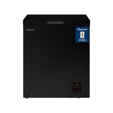 Fridgemaster MCF142EB Black Chest Freezer - 142L Capacity with Winter Guard