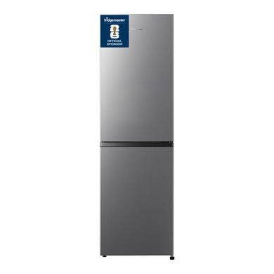 Fridgemaster 252 Litre 50/50 Freestanding Fridge Freezer - Silver, Model MC55240ES
