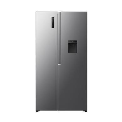 Fridgemaster MS91558DES 544 Litre Side-By-Side American Fridge Freezer - Silver