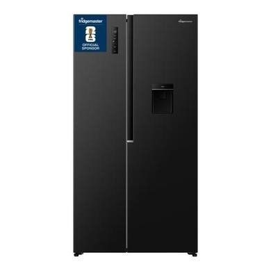 Fridgemaster MS91558DEB Black American Side-by-Side Fridge Freezer - 541L Capacity - E Rating