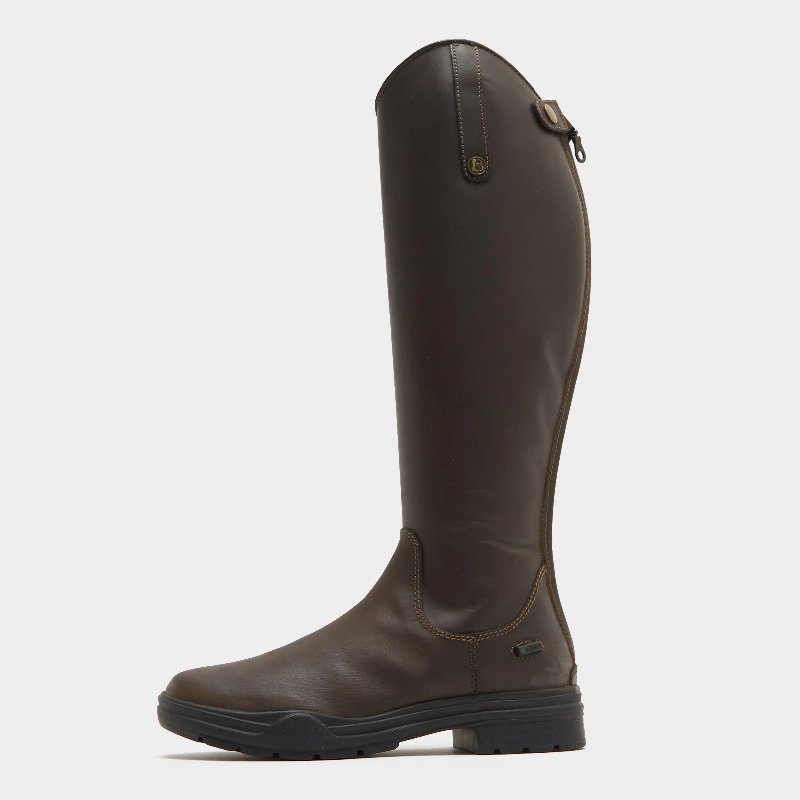 Brogini Montagne Women's Riding Boots in Brown Leather