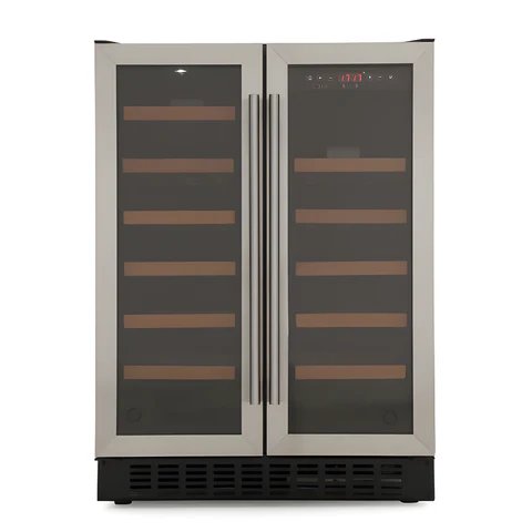 CDA CFWC624SS Freestanding 40 Bottle Dual Zone Under Counter Wine Cooler Stainless Steel (Refurbished)