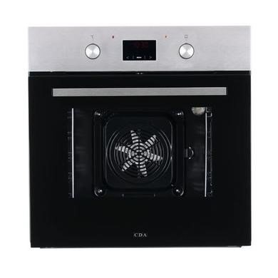 CDA SC020SS Stainless Steel 65 Litre Single Electric Oven with Steam Clean