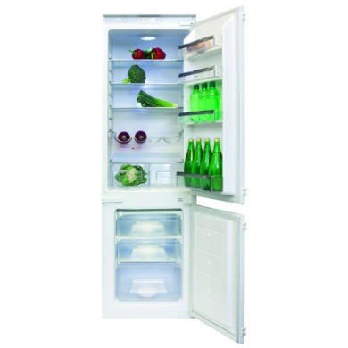 CDA FW872 White Integrated Fridge Freezer - 70/30 Split, 242L Capacity, E Rating