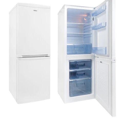 Amica FK1974 174 Litre 50/50 Freestanding Fridge Freezer - White